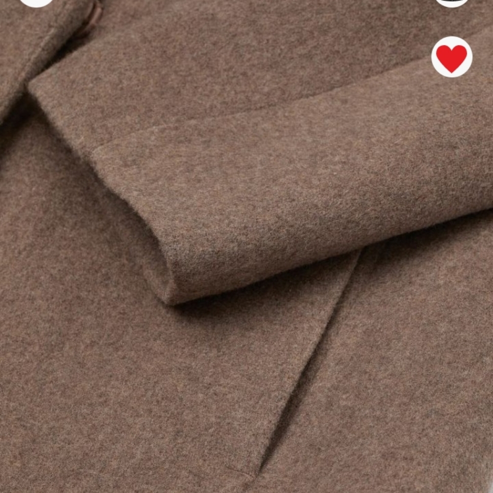 ⛔SOLD⛔🆕️ NWT H&M Wool Blend Coat in 'Brown' - Picture 8 of 16